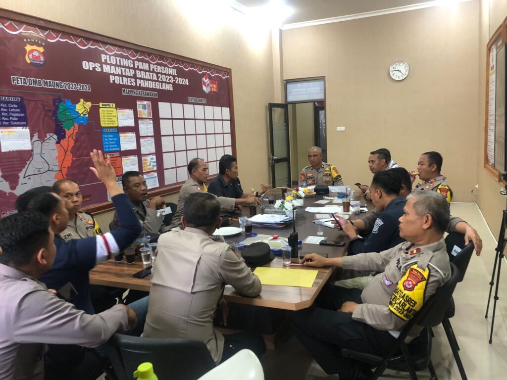 Polres Pandeglang Gelar Anev Operasi Mantap Brata Maung 2023-2024 4 WhatsApp Image 2023 11 01 at 11.18.40