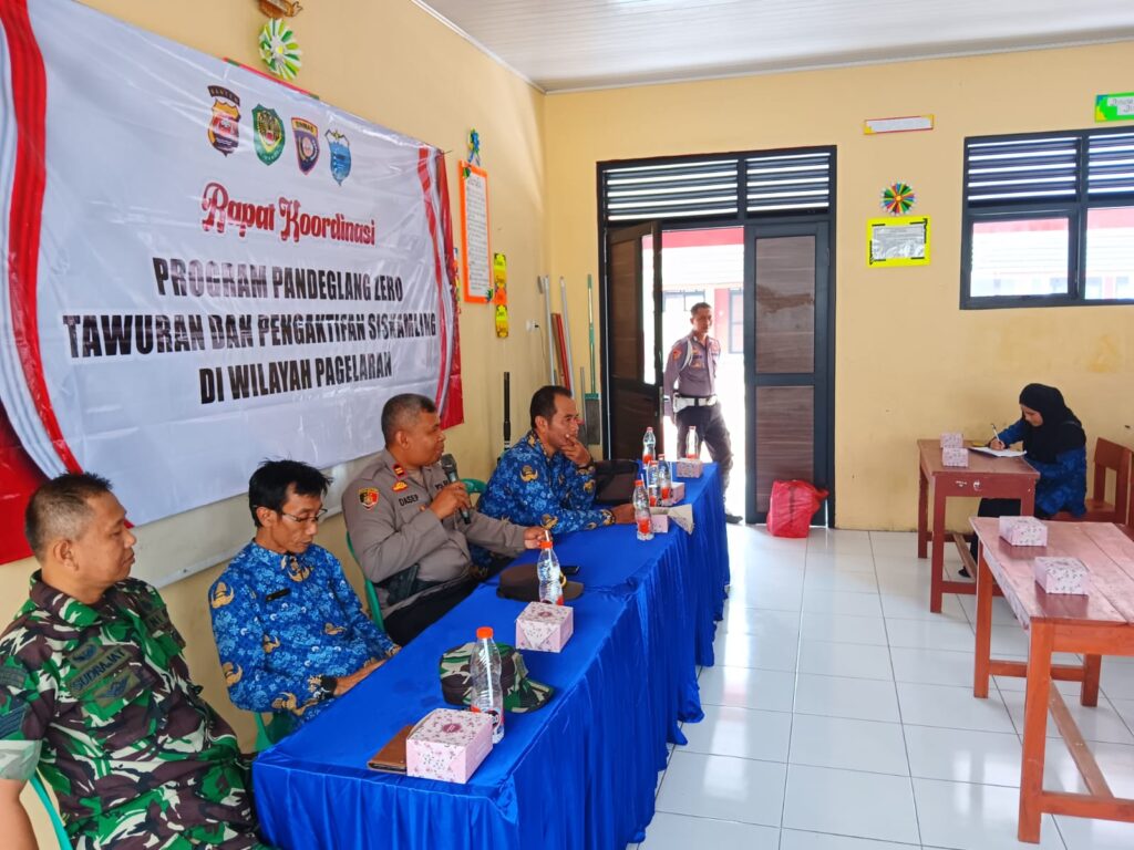 Polsek Pagelaran Gelar Rapat Koordinasi Pencegahan Tawuran dan Penguatan Siskamling 10 IMG 20240502 WA0010