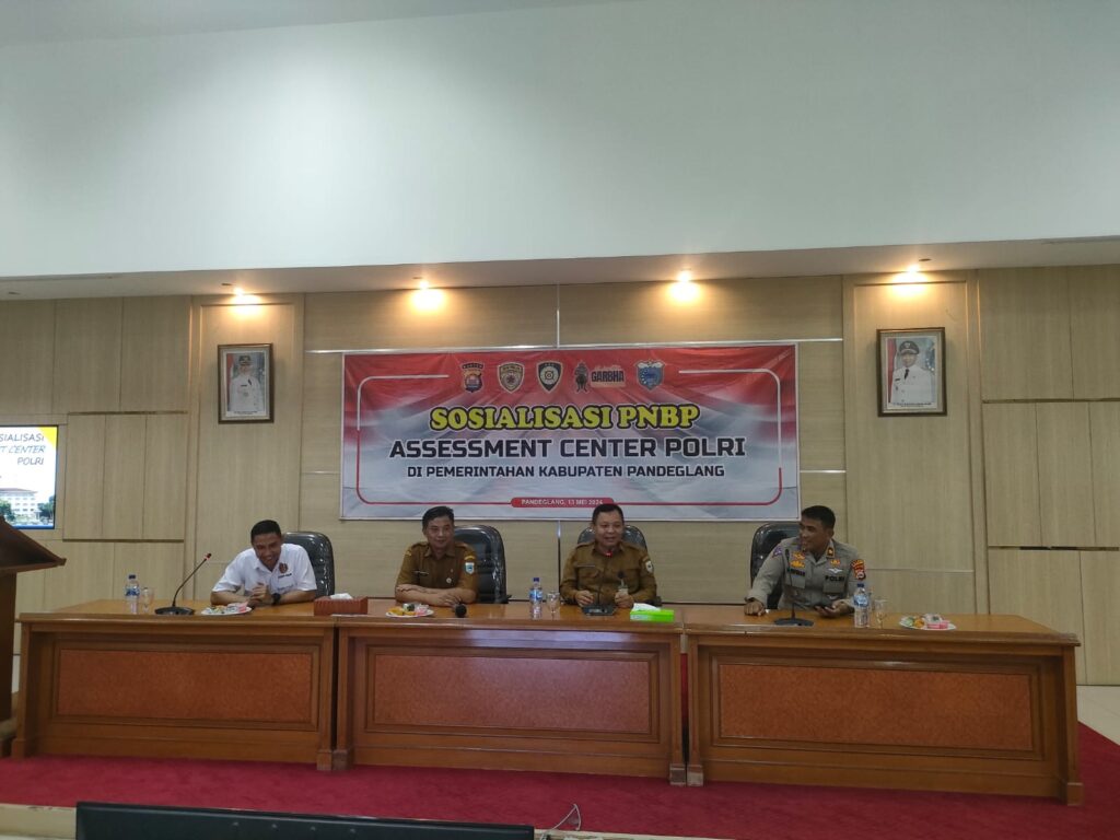 Polres Pandeglang: Sosialisasi PNBP Assessment Center Polri T.A 2024 Dihadiri Pemerintahan Kabupaten Pandeglang 5 WhatsApp Image 2024 05 13 at 13.53.37