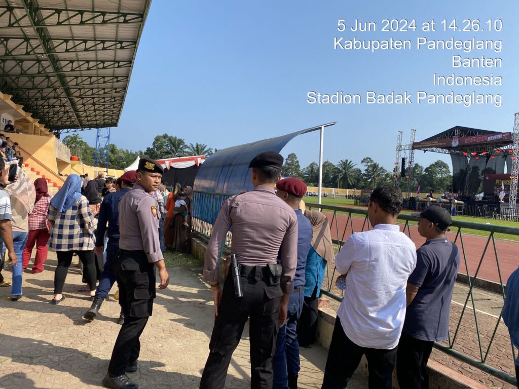 Sat Samapta Polres Pandeglang Gelar Pengamanan Peluncuran Maskot dan Jingle Pemilihan Bupati dan Wakil Bupati Pandeglang 2024 5 WhatsApp Image 2024 06 05 at 20.09.53