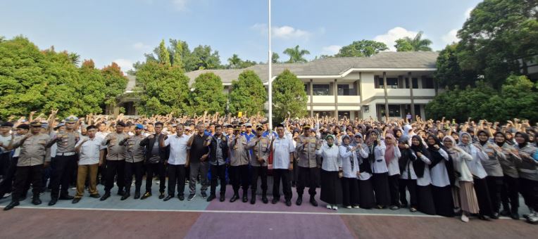 Polres Pandeglang Goes To School ke SMK 2 Pandeglang Berikan Edukasi Pencegahan Kenakalan Remaja dan Bahaya Narkotika 6 SMK 2 PDG