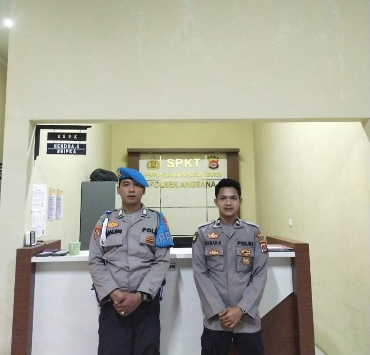 Anggota Piket Polsek Angsana Laksanakan Siap Siaga Mako 1 WhatsApp Image 2024 07 25 at 20.55.24
