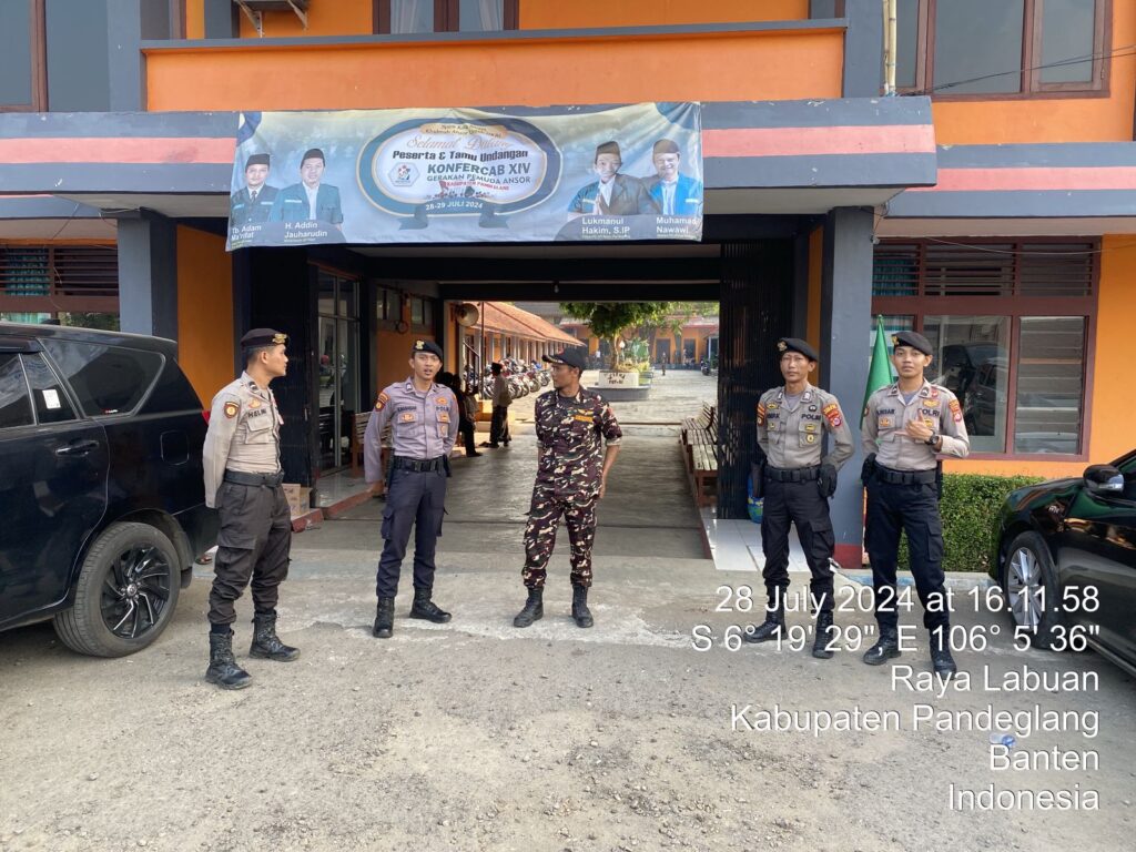 Sat Samapta Polres Pandeglang Menggelar Pengamanan Kegiatan Konferensi Cabang XIV Gerakan Pemuda Ansor Kab. Pandeglang 8 WhatsApp Image 2024 07 28 at 17.49.43