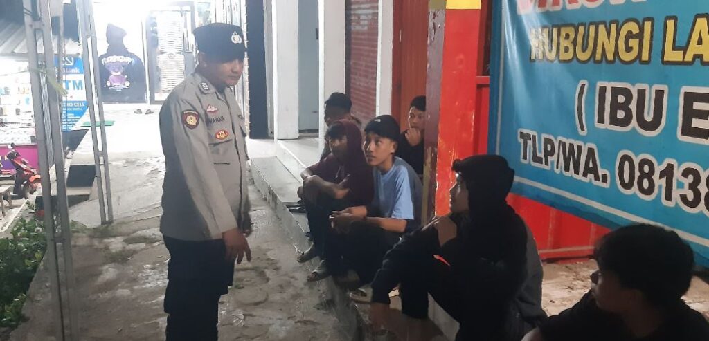 Polsek Picung Aktif Lakukan Patroli Dialogis, Imbau Hindari Balap Liar 9 pkm