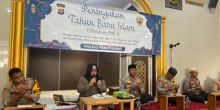 Polres Pandeglang Gelar Pengajian Peringatan Tahun Baru Islam 1 tahun baru islam