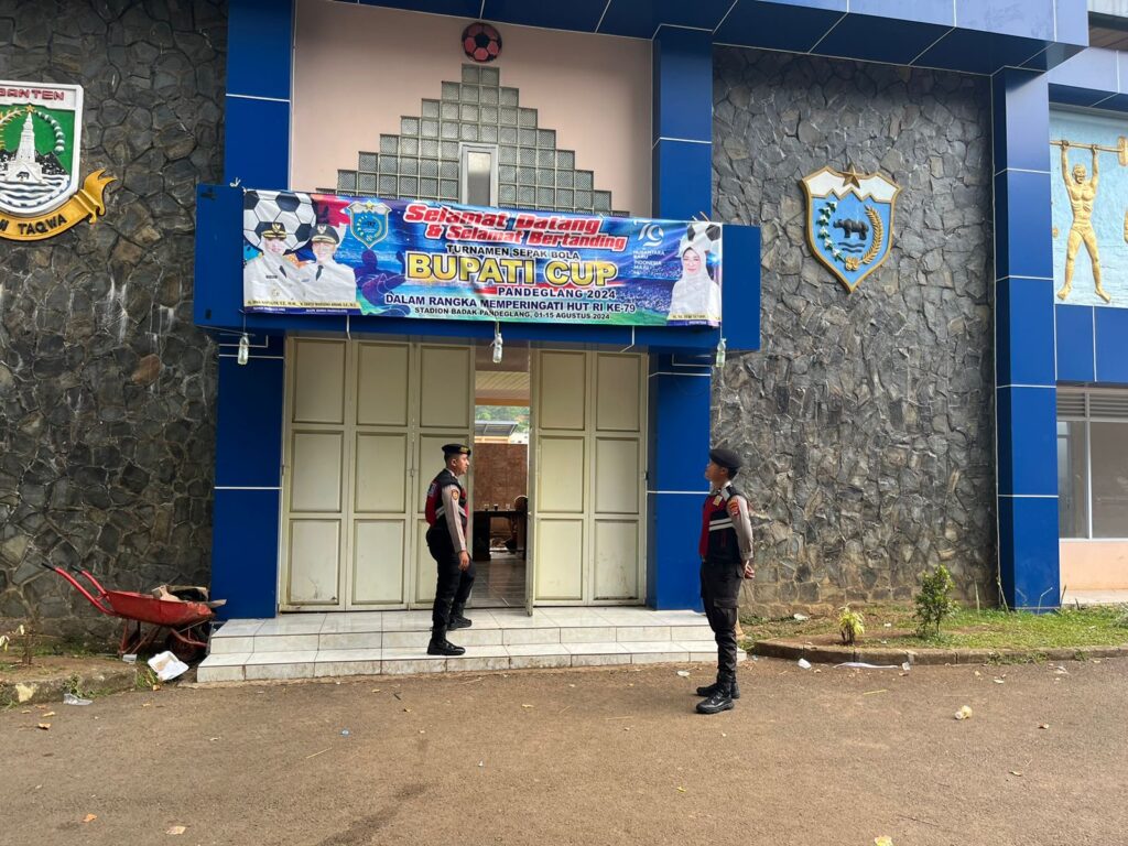 Sat Samapta Polres Pandeglang Gelar Kegiatan Preventif di Stadion Badak 5 IMG 20240813 WA0034