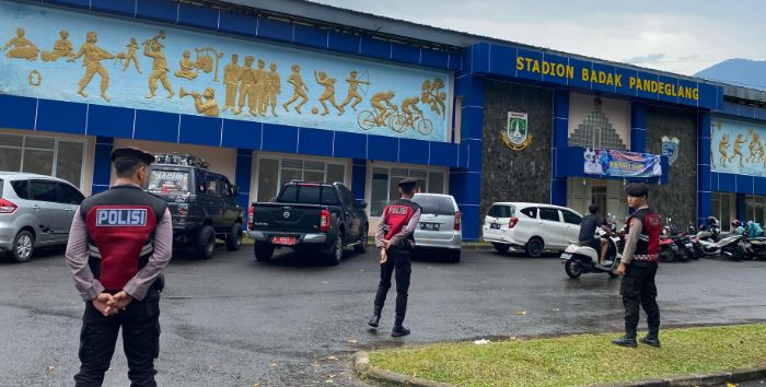 Sat Samapta Polres Pandeglang Gelar Patroli untuk Cegah Aksi Balap Liar di Stadion Badak 2 SB