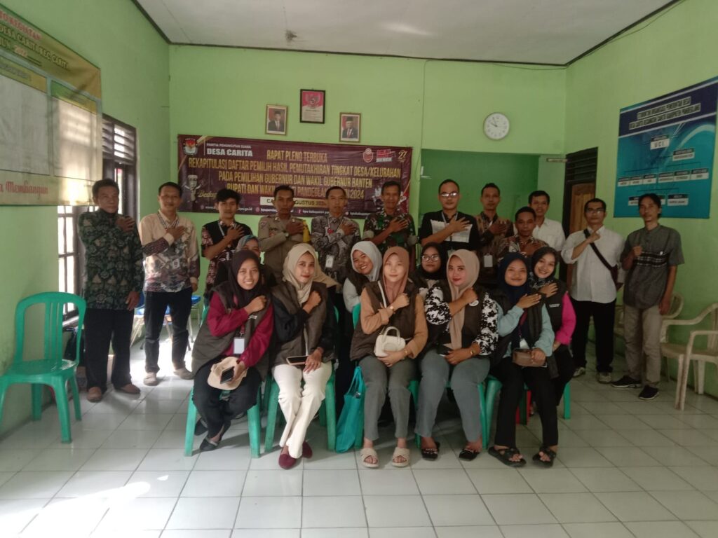 Kehadiran Polsek Carita dalam Kegiatan Rekapitulasi Daftar Pemilih di Desa Carita 6 WhatsApp Image 2024 08 03 at 06.51.00