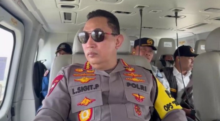 Kapolri Pantau Arus Balik Lebaran di Tol Cipali via Udara 9 IMG 20250406 195856